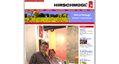 Desktop Screenshot of hirschmugl.net
