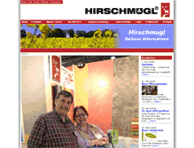 Tablet Screenshot of hirschmugl.net